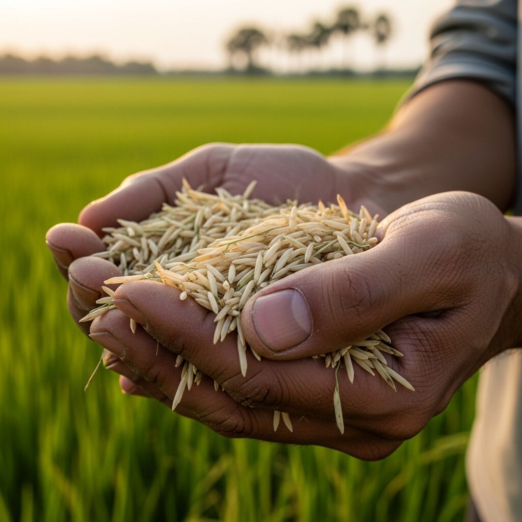 Artisan rice making