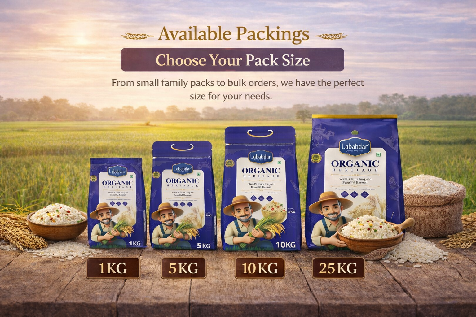 Basmati Rice Price in Punjab — Best Rates From Lababdar