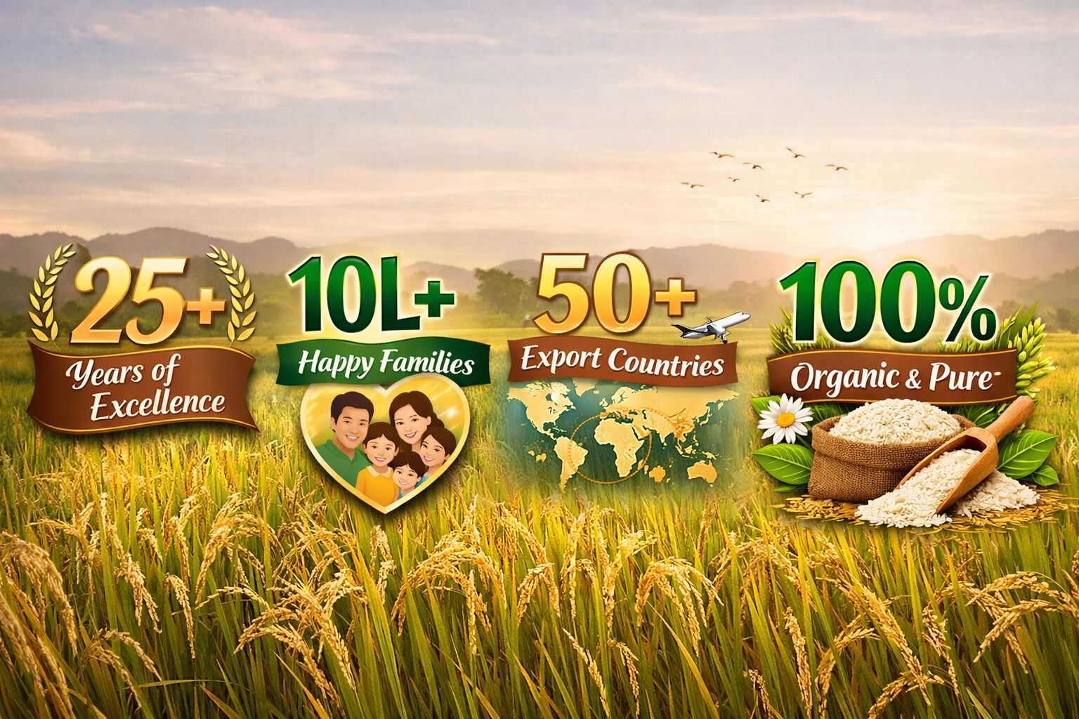 Trusted Basmati Rice Exporter from Punjab