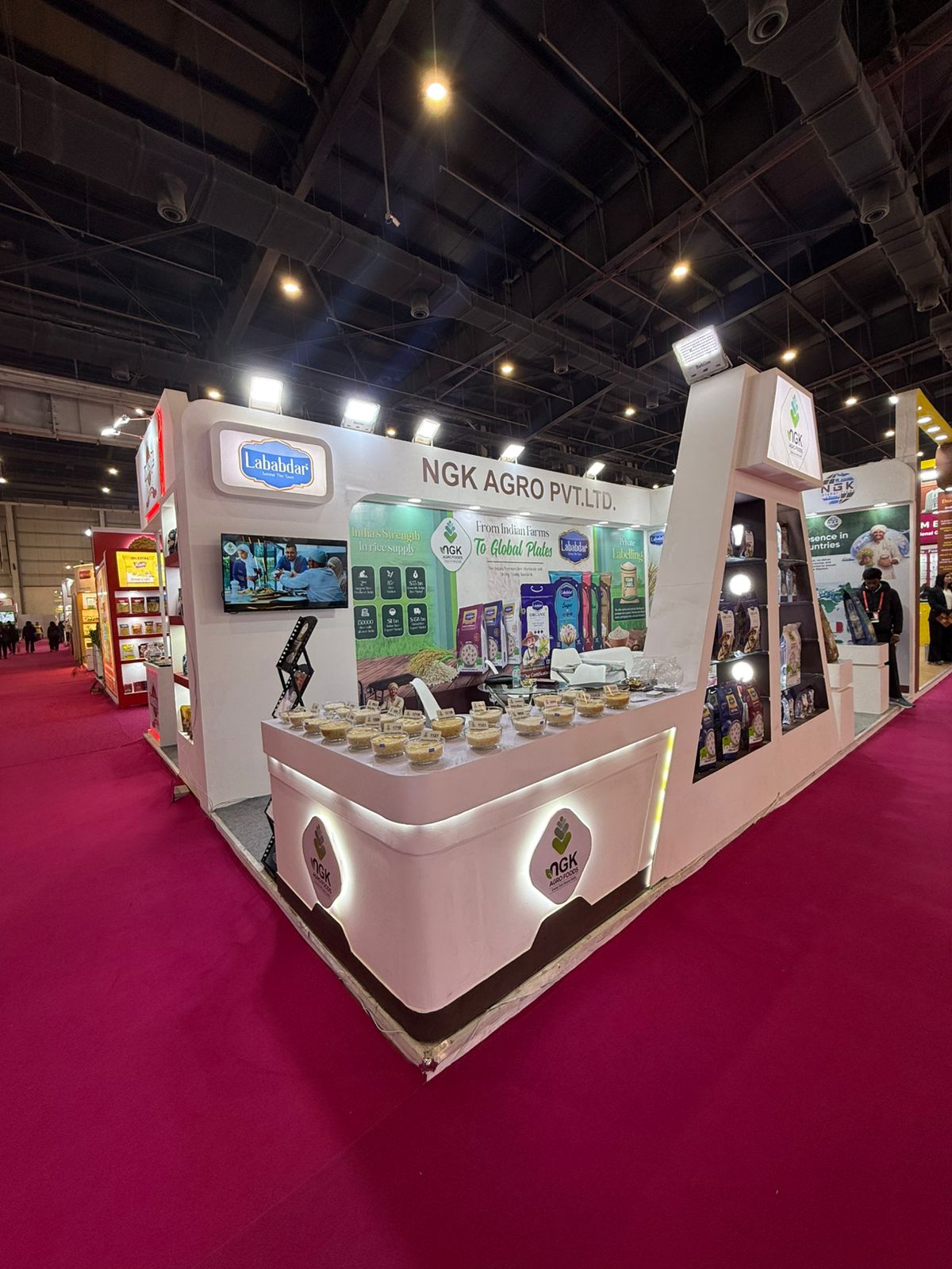 Premium basmati showcase